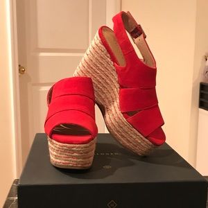 HALOGEN HAALINA- LEA ESPADRILLE WEDGE SANDEL